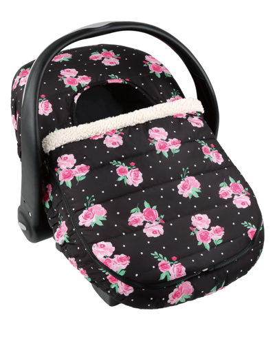 Shop The Peanutshell Seasonal Car Seat Cover In Floral Rose
