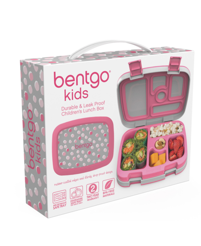 Shop Bentgo Kids Printed Lunch Box In Pink Dots