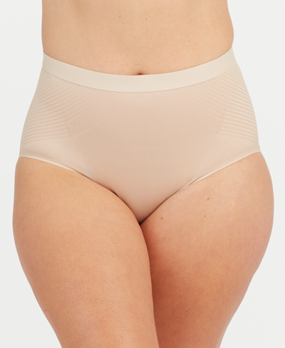 Spanx Thinstincts 2.0 High-waist Briefs In Champagne Beige