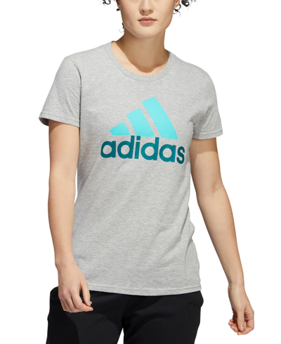 Adidas women's badge of sport logo tee 2025