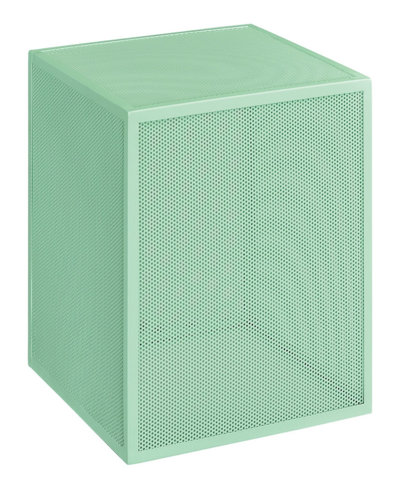 Shop Osp Home Furnishings Catalina Accent Cube Table In Mint