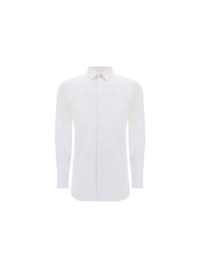 Shop Saint Laurent Men's White Other Materials Shirt