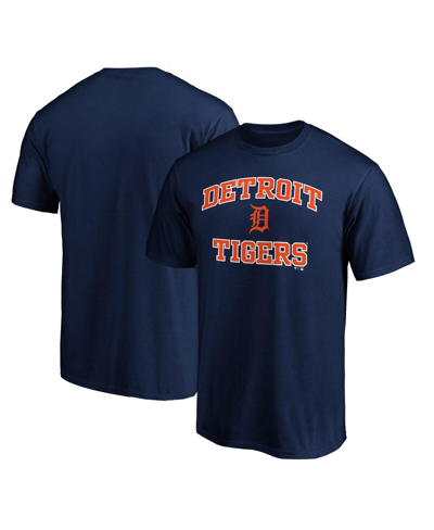 Shop Fanatics Men's Navy Detroit Tigers Heart & Soul T-shirt