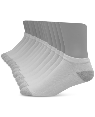 Shop Hanes Men's 12-pk. Low Cut Socks In White