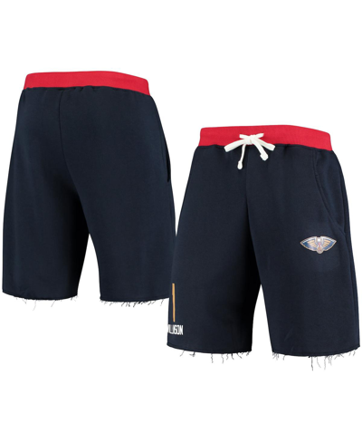 Profile Men's Zion Williamson Navy New Orleans Pelicans Name And Number Shorts In Navy