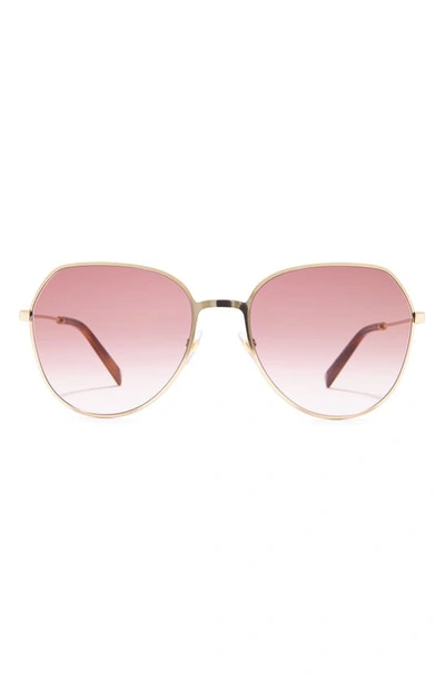 givenchy 60mm gradient sunglasses