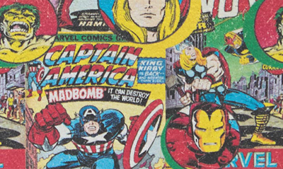 Shop Marvel Avengers Heroes' Best Shots Bifold Wallet In Multi