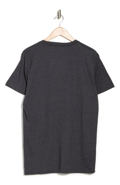 Shop Volcom Sickly Stone Heathered T-shirt In Blk Hther