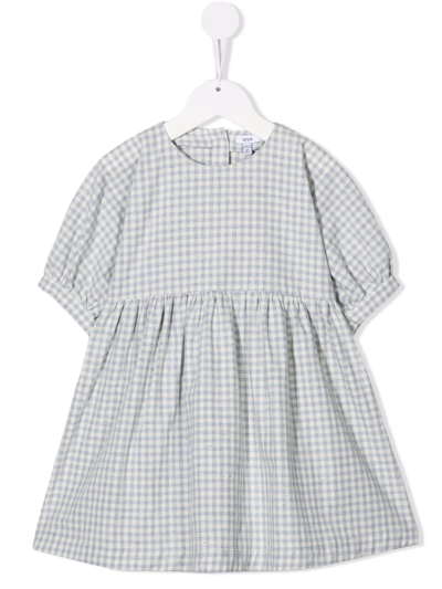 Shop Knot Zinnia Gingham Check Dress In Green