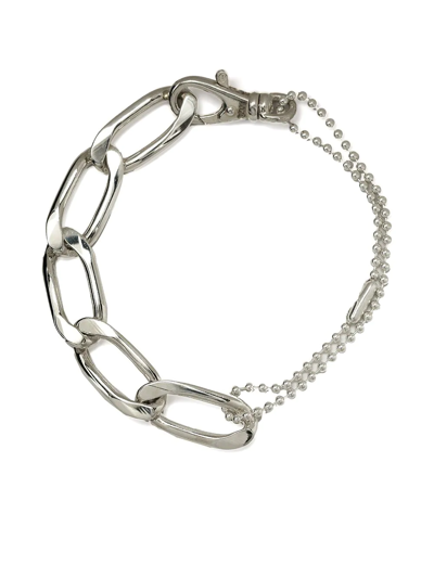 Shop Martine Ali Rox Racer Bracelet In Silver