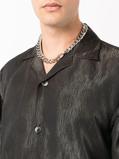 Shop Martine Ali Evan Cuban Link Chain Necklace In Silver