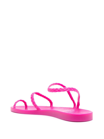 Shop Ancient Greek Sandals Eleftheria Jelly Sandals In Pink