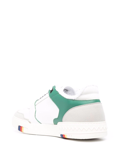 Shop Missoni X Acbc Basket Sneakers In White