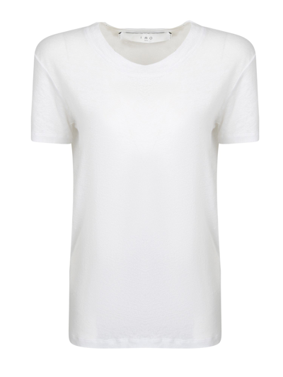 Shop Iro Luciana T-shirt In White
