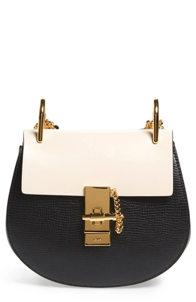Chloé Drew Small Textured-leather Shoulder Bag In No | ModeSens