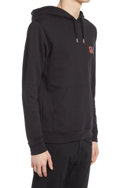 Shop Norse Projects X Matt Luckhurst Vagn Graphic Hoodie In Black