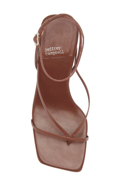 Shop Jeffrey Campbell Fluxx Sandal In Brown