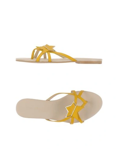 See By Chloé Flip Flops In Yellow