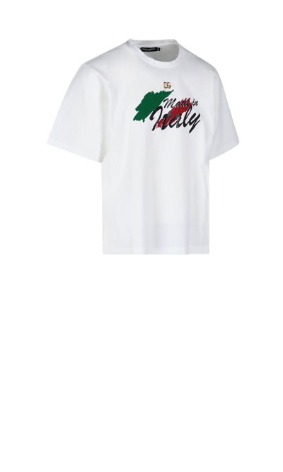Shop Dolce & Gabbana T-shirt With Print
