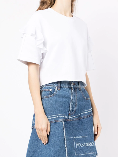 Onefifteen X Beyond The Radar Short-sleeve T-shirt In White