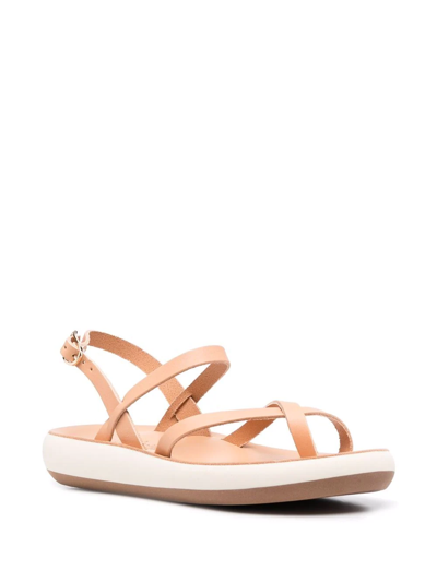 Ancient Greek Sandals Tereza Comfort Leather Sandals In Nude