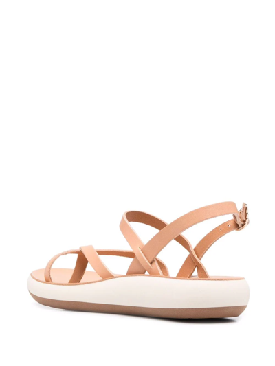 Ancient Greek Sandals Tereza Comfort Leather Sandals In Nude