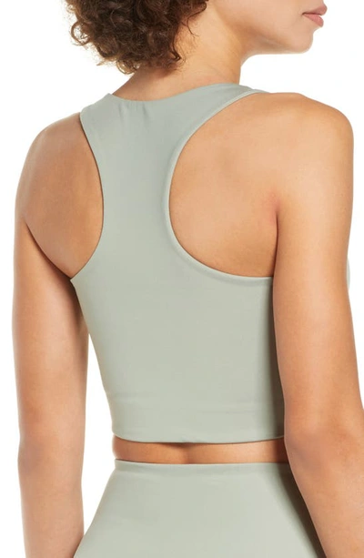 Shop Girlfriend Collective Paloma Sports Bra In Agave