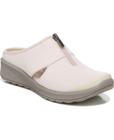 Shop Bzees Gabby Washable Mules Women's Shoes In Almond Fabric
