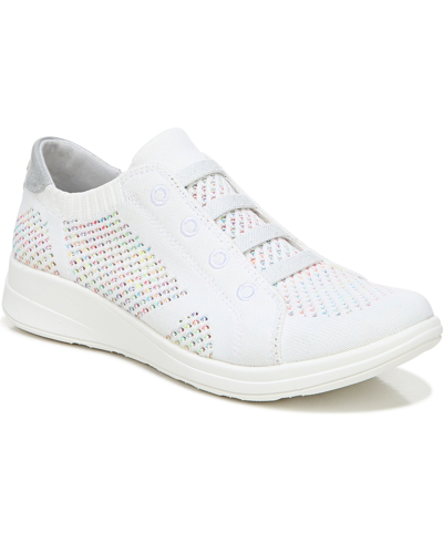 Shop Bzees Golden Knit Washable Slip-on Sneakers In Multi Knit Fabric