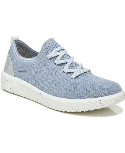 Shop Bzees March On Washable Slip-on Sneakers In Morning Sky Fabric