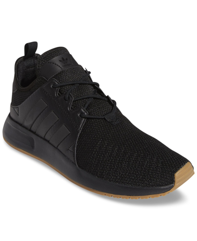 Shop Adidas Originals Adidas Men's X Plr Casual Sneakers From Finish Line In Core Black/core Black