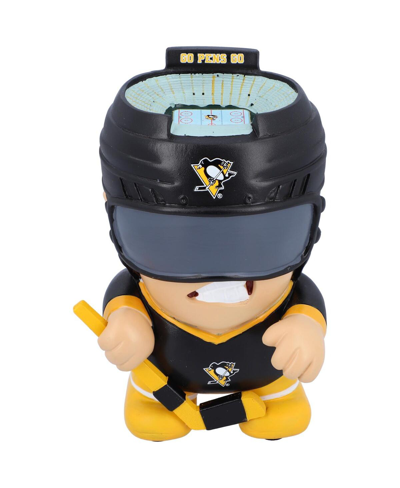Shop Foco Pittsburgh Penguins Stadium Headz Figurine In Black
