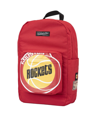 Shop Mitchell & Ness Mitchell Ness Houston Rockets Hardwood Classics Backpack In Red