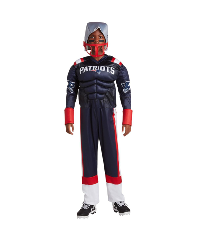 Jerry Leigh Youth Boys Navy New England Patriots Game Day Costume In Navy