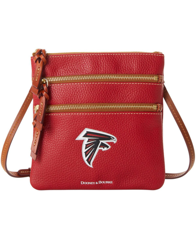 Dooney & Bourke Women's Atlanta Falcons Triple-Zip Crossbody Bag