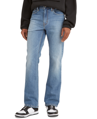 Shop Levi's Men's 527 Slim Bootcut Fit Jeans In Wasted Time