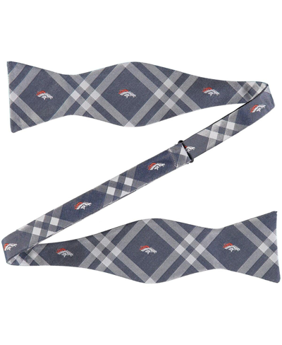 Shop Eagles Wings Men's Navy Denver Broncos Rhodes Self-tie Bow Tie