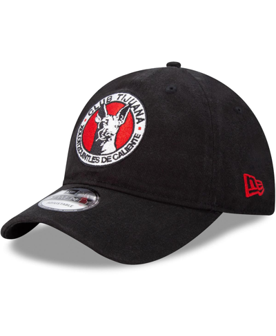 Shop New Era Men's  Black Club Tijuana Basic 9twenty Adjustable Hat