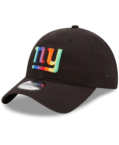 Shop New Era Men's  Black New York Giants Team Core Classic 2.0 9twenty Adjustable Hat