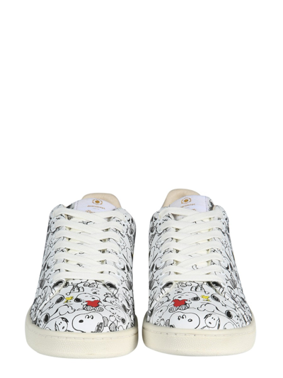 Shop Moa Master Of Arts Snoopy Sneakers Unisex In White
