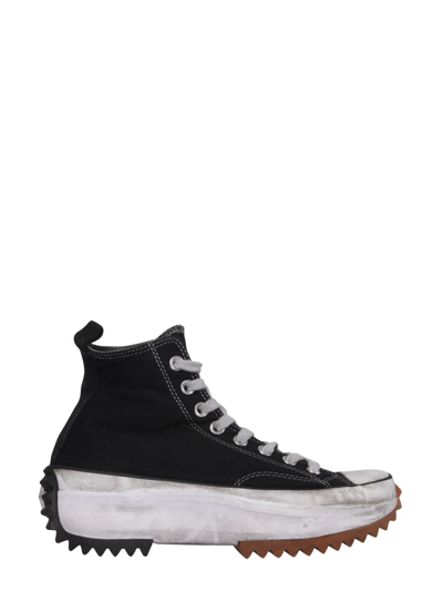 Shop Converse Run Star Hike Sneakers Unisex In Black