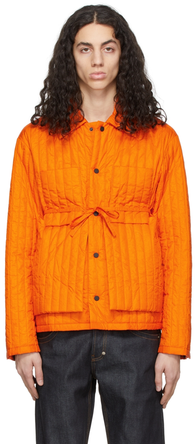 Shop Craig Green Orange Nylon Jacket