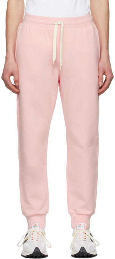 Shop Casablanca Pink Organic Cotton Lounge Pants