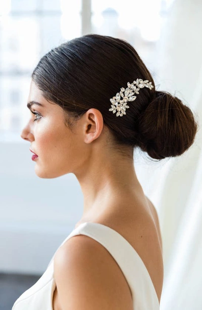 Shop Brides And Hairpins Cameo Comb In Silver