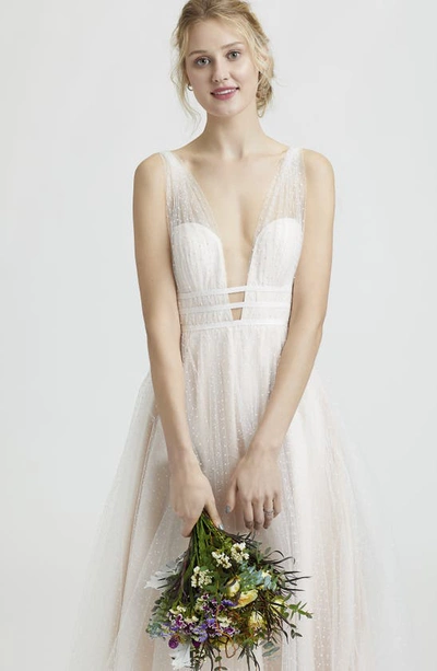 Brides And Hairpins Cameo Comb In Silver
