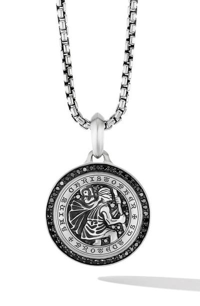 DAVID YURMAN ST. CHRISTOPHER PENDANT 