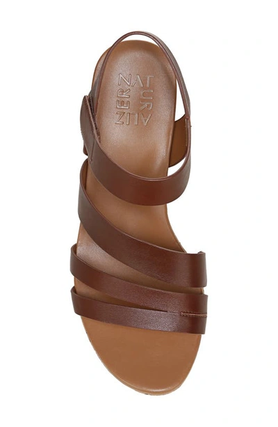 Naturalizer Cynthia Platform Wedge Sandal In Cinnamon