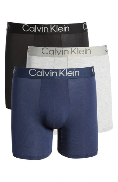 Calvin Klein Ultra-soft Modern 3-pack Stretch Modal Boxer Briefs