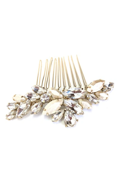 Shop Brides And Hairpins Brides & Hairpins Abril Comb In Classic Silver