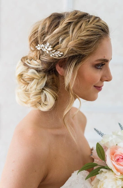 Shop Brides And Hairpins Abril Comb In Classic Silver